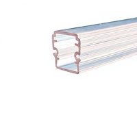Haute transparence et absence de décoloration de la coque protectrice de la barre lumineuse LED, la décoration de meubles est éclairée.