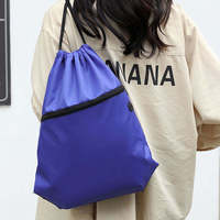 Nouvel Arrivage TOPTONS – Sac Publicitaire Imperméable en Polyester avec Logo Personnalisé, Sac de Football d'Extérieur, Sac à Dos Sportif à Cordon avec Fermeture Éclair