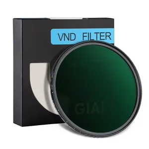 K&F Concept New Fader ND filter Neutral Density Adjustable Variable ND Filters ND2-400 blue coat 1-9 stop adjustment