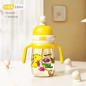 Bebestep Custom Logo Children's Anti-Drop Sippy Cup con PPSU y materiales de silicona 330ml para entrenamiento y alimentación de bebidas para bebés - Product Image 4