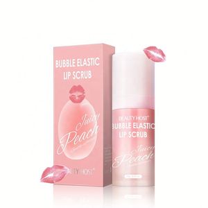 Gommage exfoliant pour les lèvres au sucre, à la pêche, naturel et biologique, hydratant et réparateur, de haute qualité, vente en gros, OEM, faible MOQ - Product Image 5