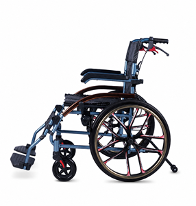 <span class=keywords><strong>Silla</strong></span> <span class=keywords><strong>de</strong></span> <span class=keywords><strong>Ruedas</strong></span> Manual Ligera <span class=keywords><strong>de</strong></span> Aluminio con Neumáticos Sólidos <span class=keywords><strong>de</strong></span> PU - <span class=keywords><strong>Silla</strong></span> <span class=keywords><strong>de</strong></span> Transporte Plegable <span class=keywords><strong>para</strong></span> Pacientes Adultos y Ancianos - Product Image 2