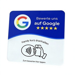 Tarjetas NFC Alemanas 215 para Redes Sociales <span class=keywords><strong>Instagram</strong></span> Whatsapp <span class=keywords><strong>Facebook</strong></span> Tiktok, Placa NFC de Google, Tarjeta NFC de Google, Escaneo y Tocar - Product Image 1