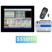 Système de panneau de commande intégré CNC Wixhc SP6L 15, solution complète, kit de contrôleur Ethernet MACH3 3, 4, 6 axes, prix d'usine
