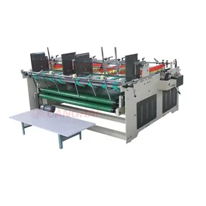 Best folding and gluing machine for corrugated paper card box