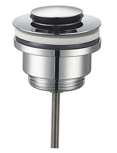 ND511 Tuyau de vidange classique pour lavabo de salle de bain Bouchon à vis Vidange en laiton Pop up en laiton Déchets <span class=keywords><strong>clic</strong></span> <span class=keywords><strong>clac</strong></span> - Product Image 2