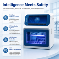 Machine PCR à écran tactile de Chine, système de purification automatique des acides nucléiques pour laboratoire et hôpital