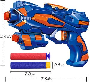 Pistola de balas de EVA suave para niños, Arma de juego al aire libre multicolor, objetivo de tiro, juguete, hecho en china - Product Image 2