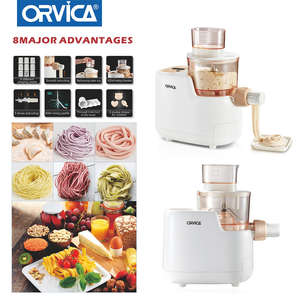 Machine à pâtes électrique automatique pour la maison, utilisation domestique, cuisine, manuelle, avec 9 accessoires différents - Product Image 5