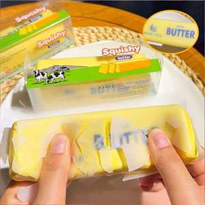 ของเล่นบัตเตอร์สควิชชี่บอลแบบใหม่ บีบแล้วคืนตัวช้า เนื้อโฟม EVA กรอบๆ บรรเทาความเครียด ของเล่น <span class=keywords><strong>ASMR</strong></span> ทำมือ สำหรับเด็กผู้ชายและเด็กผู้หญิง - Product Image 2