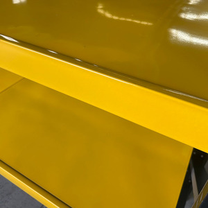Estantes de Almacenamiento Negros y Amarillos, Estantes Medianos de Múltiples Niveles, Venta al por Mayor, Almacenamiento para Comercio Electrónico, Envío Exprés - Product Image 5