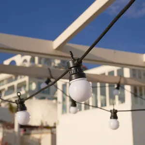 Outdoor Garden IP65 Waterproof Connectable G50 Globe Bulb Led Festoon String Lights Globe Bulb Camping Home Decor Lighting