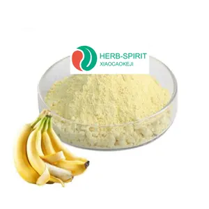 Newest Batch High Nutrition Value Freeze Dried Banana Powder Lyophilized Fresh Banana Powder For Sale