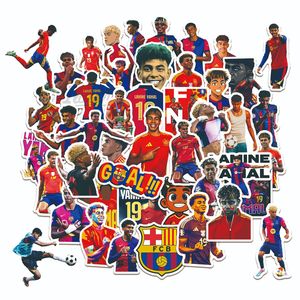 50 Pezzi di Adesivi Graffiti di Cool Lamine Yamal, Calciatore, per Bottiglie e Bagagli, Adesivi Sportivi per il <span class=keywords><strong>Calcio</strong></span> - Product Image 2