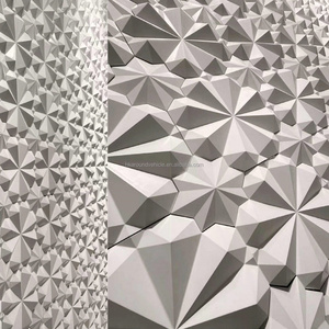 Briques 3D en béton UHPC imperméables pour la décoration murale intérieure et extérieure de maison, bureau, villa BV 160*168*18mm - Product Image 6