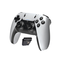 Manette de jeu sans fil 2.4G à double vibration et moteur unique pour P1, P2, P3, PC, PC360, Android, Smart TV, TV-box, Game-box, Console de jeu