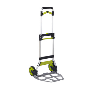 Barato mango extendido plegable Dolly Carro de mano plegable altura ligero Interior Exterior transporte móvil Dolly Carro de mano - Product Image 1