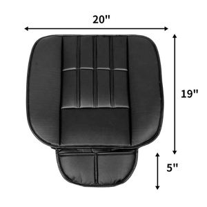 Funda de Asiento de Coche de Cuero PU de Alta Calidad, Cojín Cómodo para el Asiento del Conductor, Protector de Asiento de Coche - Product Image 5
