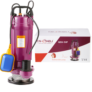 Bomba <span class=keywords><strong>de</strong></span> Agua Sumergible ZHELI Monofásica 220V AC 750W Qdx para Agua Limpia 0.5 1HP, Máquina <span class=keywords><strong>de</strong></span> Bombeo <span class=keywords><strong>de</strong></span> Agua para Uso Industrial, Doméstico y Agrícola, CE CB - Product Image 1