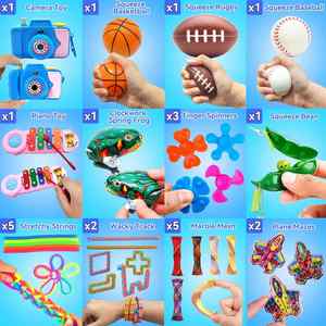 Kawaii Animal Crochet <b>Fidget</b> Sensory Toys Soft 125pcs Crochet Toys for Kids Teenagers Adults Novelty Gag Gifts Silicon Spielzeug - Product Image 4