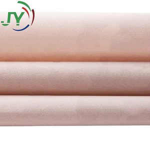 Tecido de Flanela Tricotada 100% Poliéster 380GSM Ultra Macio Duplamente Escovado Quente para Bolsas, Roupas de Cama, Pijamas e Vestuário - Product Image 1