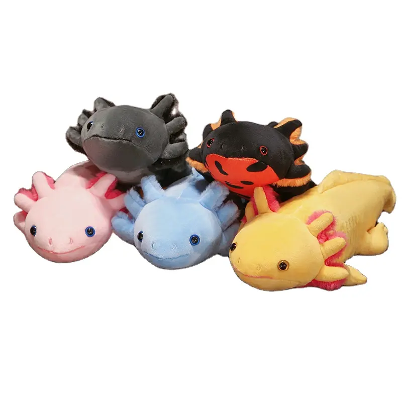 Stuffed Animal Plush Soft Axolotl Salamander Children Plushies Dinosaur Toy funny axolotl plush toys