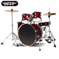 Standard PVC-Schalen-Schlagzeug Komplettes Percussion-Set für Live-Auftritte, Proben und Tägliches Üben