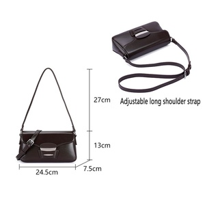 Nuove Borse a Tracolla Vintage alla Moda per Donne, Borsa a Spalla in Pelle PU di Alta Qualità, Borse e Borsette di Lusso per Donne, Vendita all'Ingrosso - Product Image 3