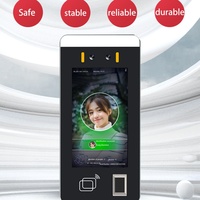 Terminal de contrôle d'accès Android 11 à écran tactile 7 pouces avec reconnaissance faciale, vision nocturne, empreinte digitale, carte NFC et fonction de réinitialisation des présences