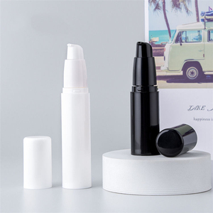 New Style White Black Eye Cream Cosmetic <b>Packaging</b> 15ml 30ml 50ml PP Empty Serum Lotion Airless Vacuum Pump Cylinder Silk Bottle - Product Image 4