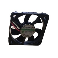 Ventilador Axial Pequeño Delta 60X60X10mm 12V DC 0.12A EFB0612MA 6010 6cm 3500RPM con Rodamiento de Bolas para CPU y Chasis