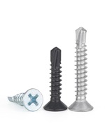 Spot All Sizes 304 316 410 Factory Price Countersunk Head Self Drilling Screws Self Drilling Screws