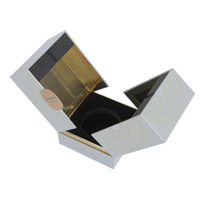 Logo personalizzato Soft Touch carta profumo nero Make up confezione regalo di lusso magnetico scatola per il profumo - Product Image 3