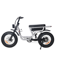 Vélo électrique 48v 15ah 25km/h 750w 20 pouces Pneu gras E-bike Vélo électrique Entrepôt AU Adulte Vélo de plage Fatboys Harlem