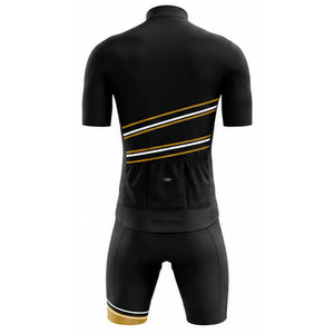 Custom Plus Size High Quality <b>Cycling</b> Uniform Set for Unisex Breathable Quick Dry Eco-Friendly Polyester Jersey <b>Padded</b> <b>Shorts</b> - Product Image 2