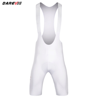 Darevie – Cuissard de cyclisme blanc personnalisé en gros, avec rembourrage en chamois doux et sans couture, pour hommes