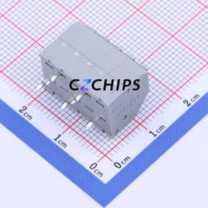 250-205 Spring Terminal Block Through hole Component (THT),P=3.5mm Connector 1x5P 3.5mm Gray 5P - Product Image 2
