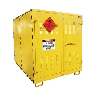 SAI-U Usine En Plein Air Huile Tambour De Stockage Cabinet Inflammables Sécurité Cabinet DC006Y - Product Image 5