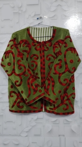 Nouvelle veste matelassée vintage Suzani pour femme – Manteau d'hiver élégant et décontracté, cardigan confortable, robe de plage - Product Image 3
