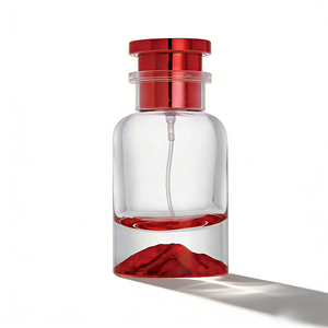 Flacon de parfum personnalisé en verre, forme cylindrique, vaporisateur à pompe, 30 ml, 50 ml, 100 ml, flacon de parfum avec emballage - Product Image 4