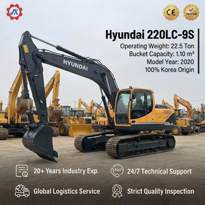 Excavatrice Hyundai 220LC-9S d'occasion d'origine coréenne, excavatrice Hyundai 220 d'occasion, 220LC-9S à vendre - Product Image 2