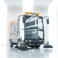 Barredora de Calles U220C, Máquina de Limpieza Automática Industrial para Carreteras y Pisos, en Venta