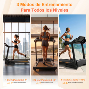 Caminadora Eléctrica Plegable con Pantalla LED, Máquina de Correr Portátil para Gimnasio en Casa, Motor Silencioso, Entrenamiento Cardiovascular Eficaz, Quema de Calorías - Product Image 4