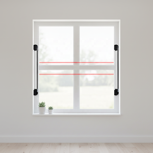 <span class=keywords><strong>Alarme</strong></span> de périmètre pour porte/fenêtre avec capteur infrarouge à double faisceau, IP65, TCP, portée de détection de 5 à 100 m - Product Image 1