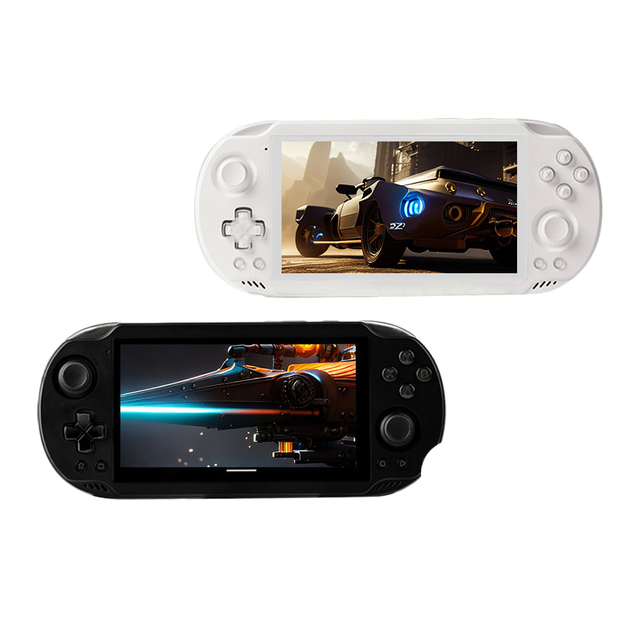 Android Smart Gaming Console New 8+128GB 5-Inch LED Screen Handheld Multimedia Player with Wi-Fi Communication
