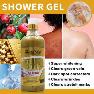 Gel de Ducha Blanqueador de Piel de Marca Privada, Exfoliante Corporal, Gel de Baño con Alfa Arbutina, Gel de Ducha Iluminador y Aclarante - Product Image 4