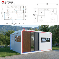 Casa Prefabbricata Espandibile Apple House, Cabina Telescopica Apple, Mini Casa Prefabbricata, Pod Prefabbricato di Lusso, Vendita all'Ingrosso