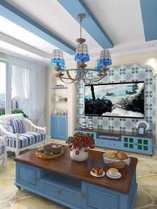 สัมผัสกับตู้วางทีวีสไตล์เมดิเตอร์เรเนียนที่กำหนดเองสำหรับทั้งบ้าน - Product Image 5