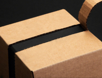Cajas Cuadradas Personalizables, Reutilizables, Fáciles de Despegar, Portátiles y Ecológicas, de Cartón Corrugado, con Múltiples Especificaciones y Recubrimiento UV