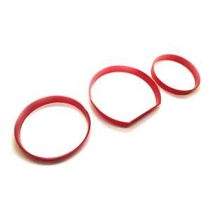 4 anelli con quadrante a colori anelli di rivestimento per Mercedes Benz W124 1984-1995 <span class=keywords><strong>W126</strong></span> 1979-1991 <span class=keywords><strong>W126</strong></span> S W124 E-Cl - Product Image 1